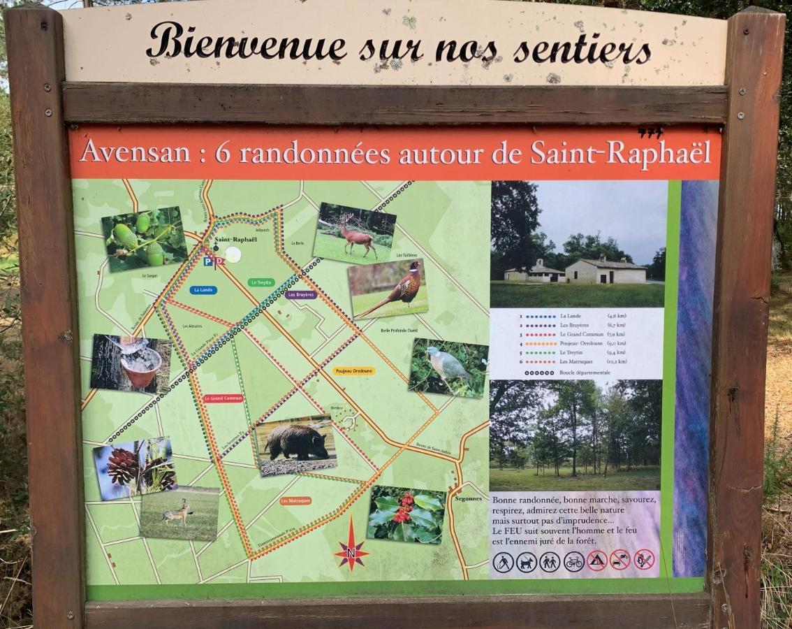 Gite A La Campagne Avec Jacuzzi Avensan Exteriér fotografie